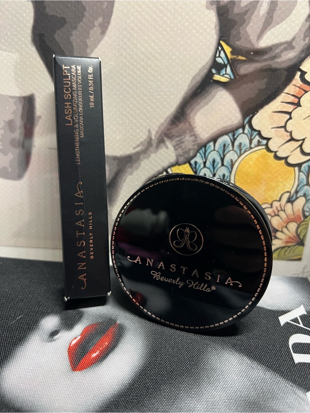 ANATASIA Compact Mirror & Mascara